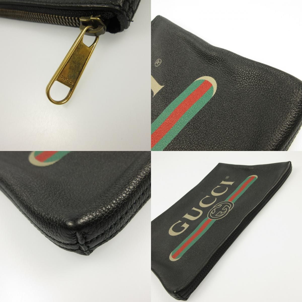 姫路東店】 中古 GUCCI | グッチ クラッチバッグ シェリーライン
