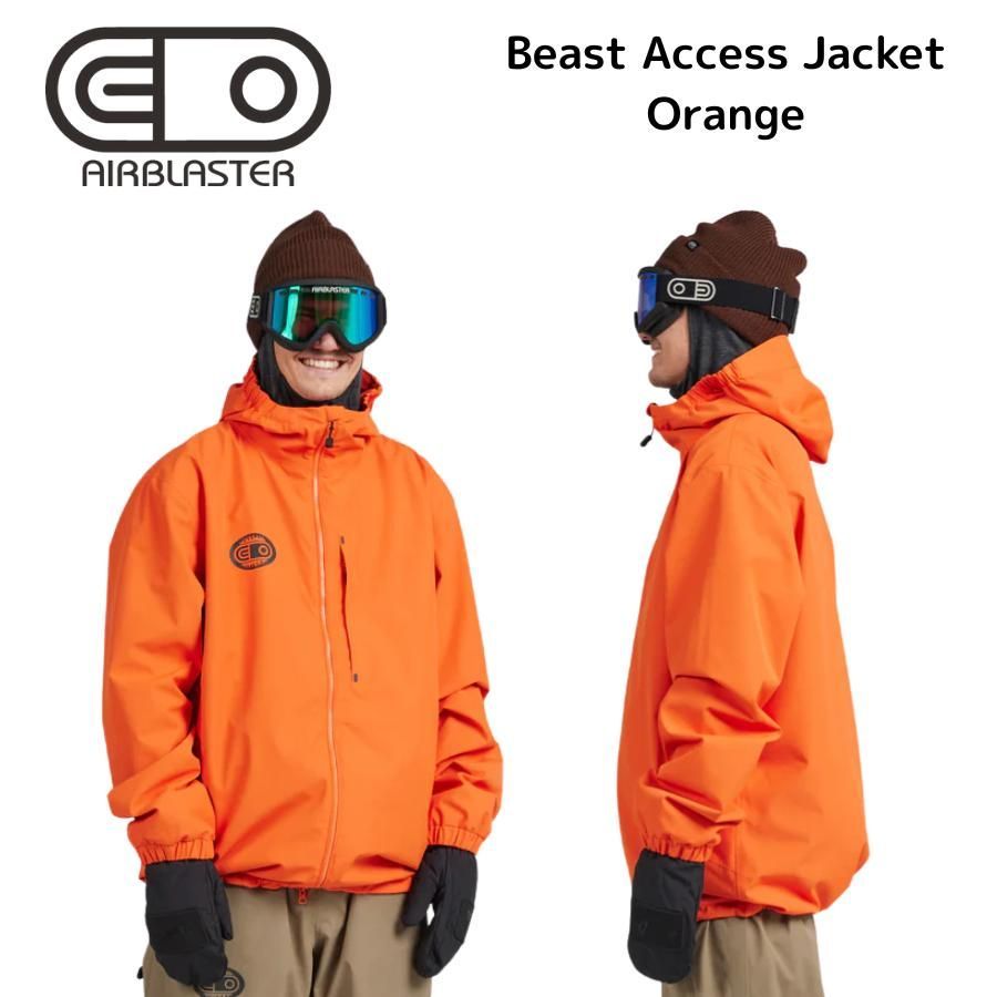 AIRBLASTER エアブラスター 25 26 Beast Access Jacket Orange ビーストアクセスジャケット オレンジ スノーボードジャケット