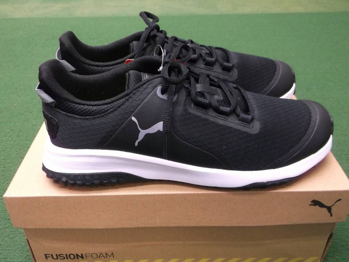 7331 新品 PUMA FUSION FORM 377527 スパイクレス 27.5cm ゴルフ