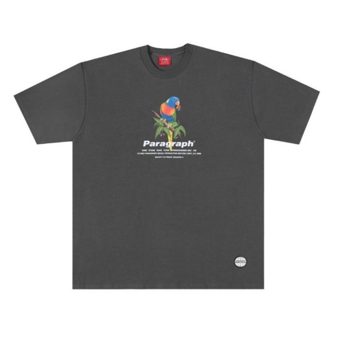 【PARAGRAPH】21ss★ PARROT LOGO Tシャツ 5カラー (No.17) PARAGRAPH】21ss☆ PARROT LOGO Tシャツ 5カラー (No.17