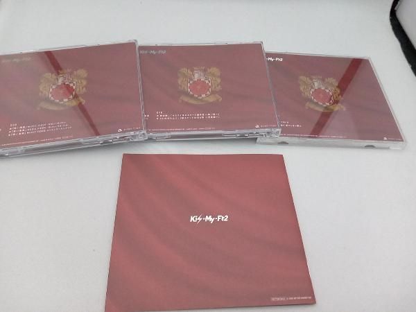 CD Kis-My-Ft2 キスマイ 赤い果実 3形態 特典BOX付き - メルカリ