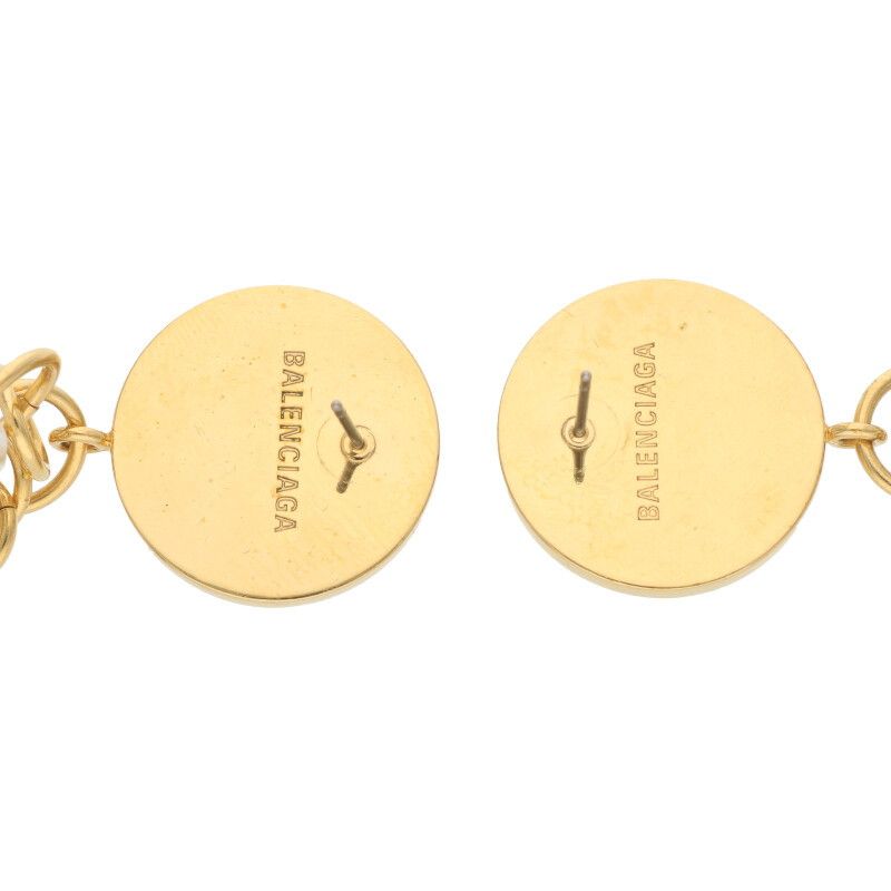 BALENCIAGA◇BBロゴ/ピアス/メンズ バレンシアガ BBロゴクリスタル