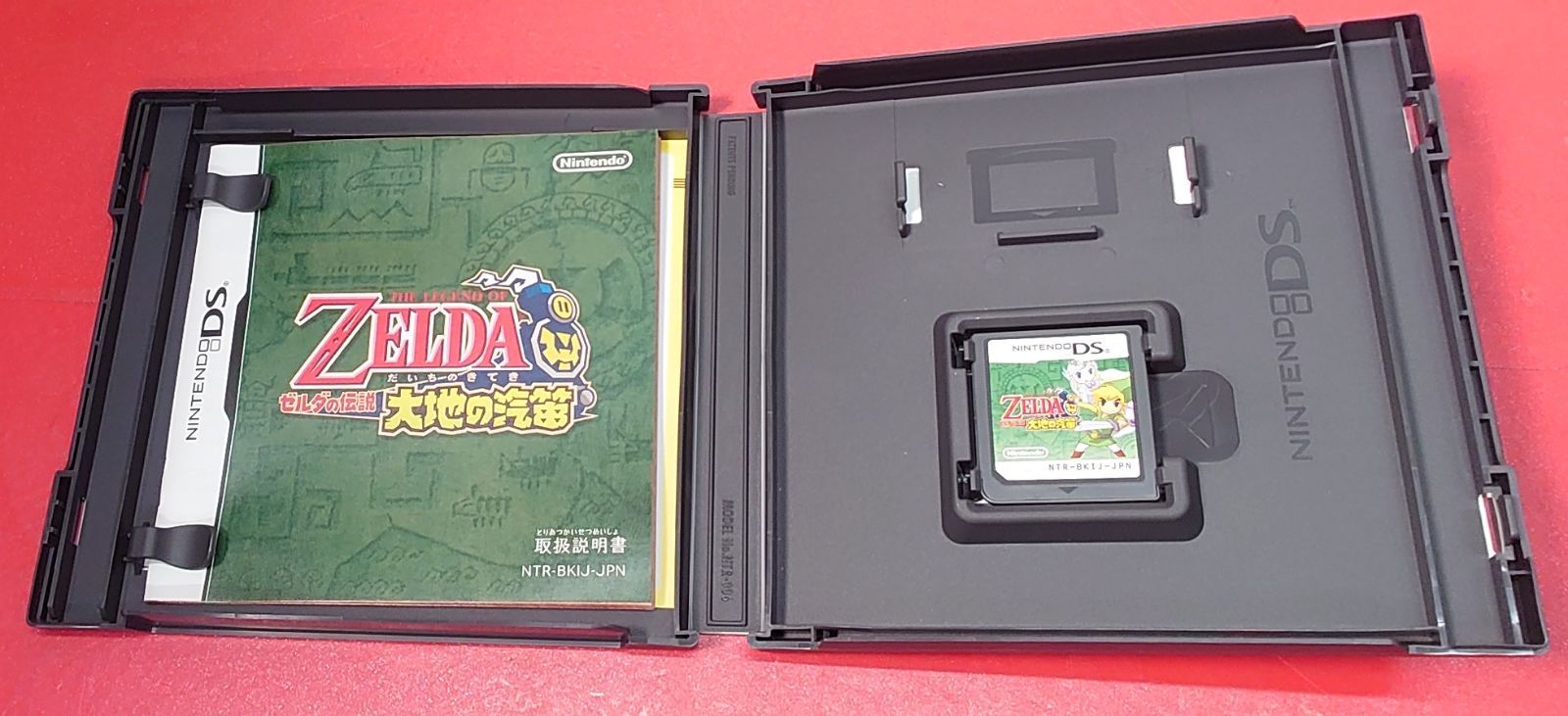 ニンテンドーDS - ゼルダの伝説 大地の汽笛 DS 11XM6 ZELDA ゼルダの伝説 大地の汽笛 DS ソフト カセット