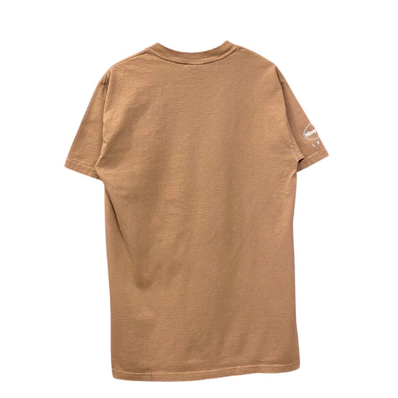 00s ビンテージ Haagen-Dazs プリント Tシャツ S ブラウン フェード 00 