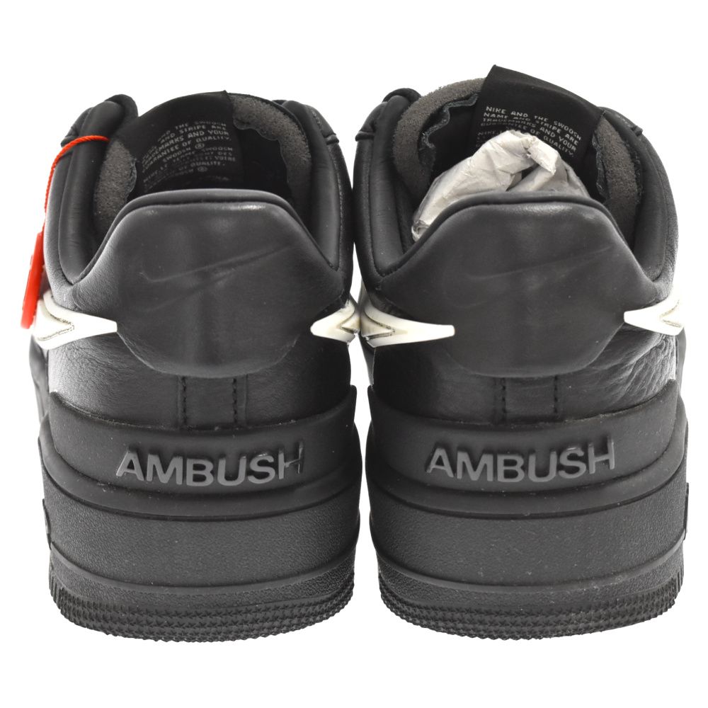 NIKE (ナイキ) ×AMBUSH AIR FORCE 1 LOW SP DV3464-001 アンブッシュ エアフォース1 ローカットスニーカー  US9.5/27.5cm ブラック - メルカリ