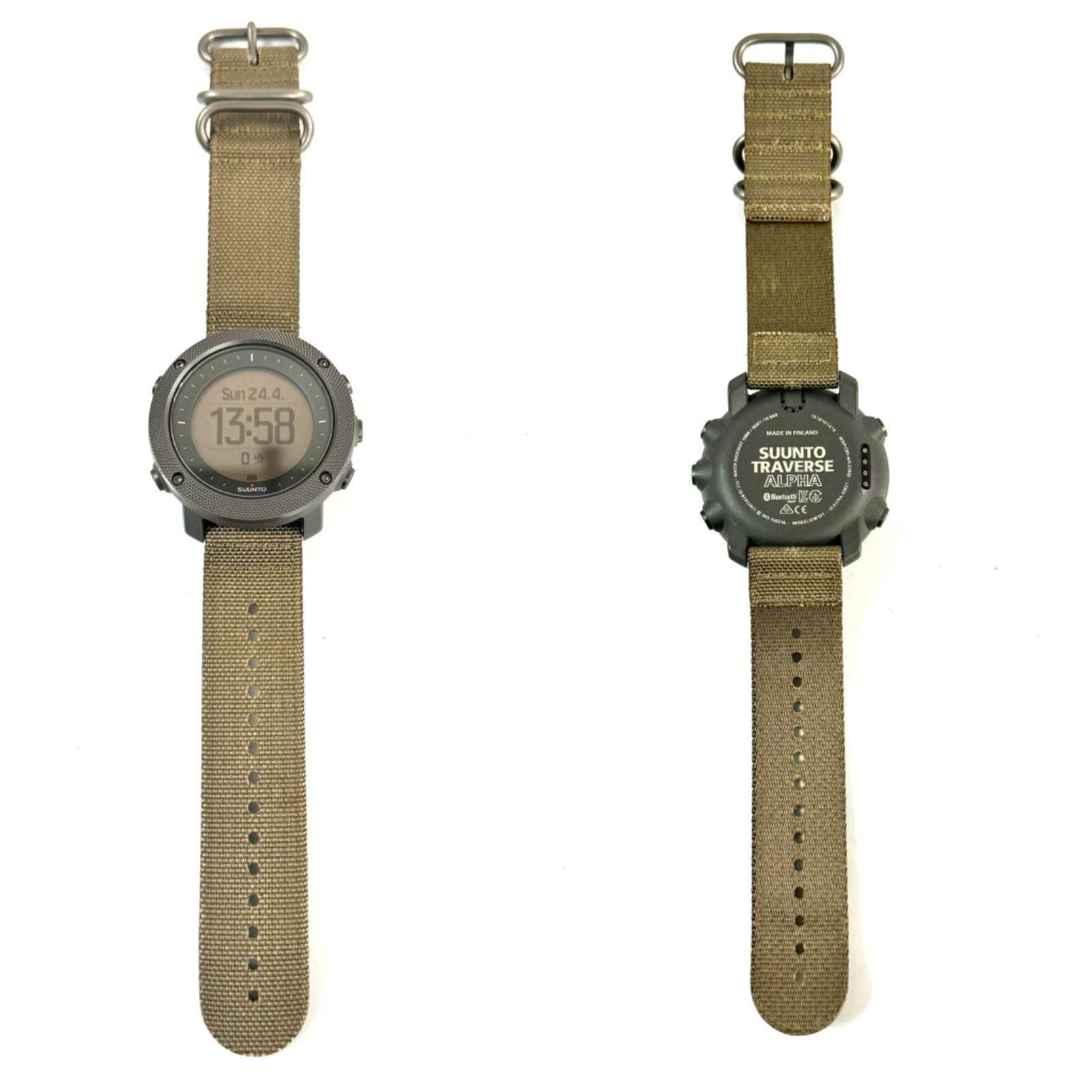 美品】スント SUUNTO トラバース アルファ ダイビング