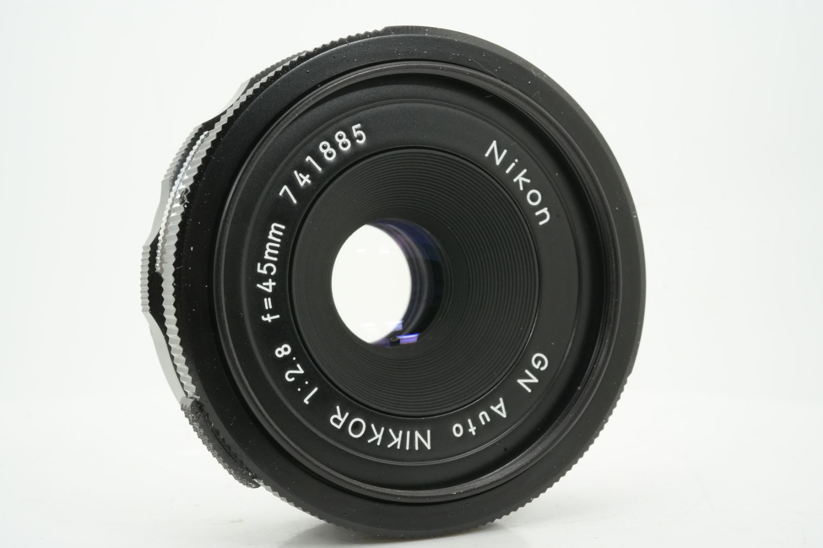 美品 Nikon GN Auto Nikkor C 45mm f2.8 標準 単焦点 パンケーキ マニュアル オールドレンズ - メルカリ