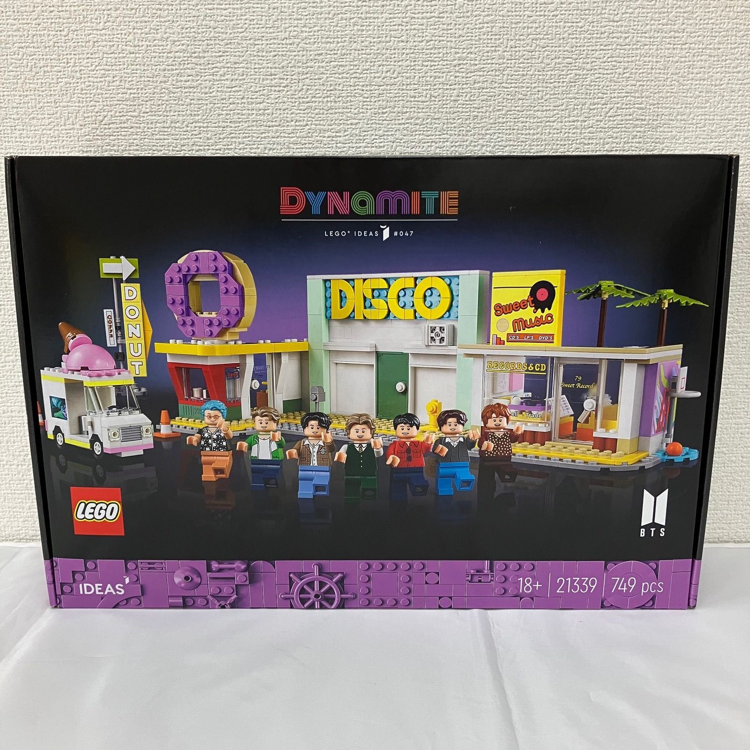 未開封品】LEGO 21339 BTS Dynamite 購入特典付き - 文鳥印のえすとこ