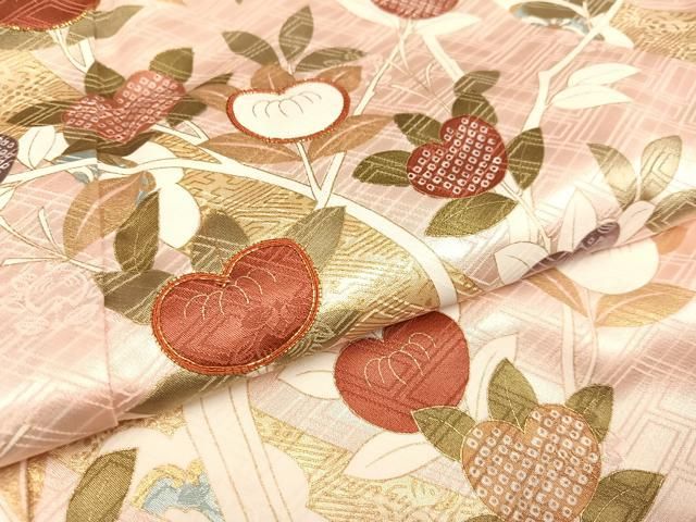 502z5〇吉澤友禅 吾妻徳穂 振袖 金駒刺繍 地紋〇成人式 結婚式 十三参り 決算セール 吉澤友禅 新品正絹振袖 手縫い仕立付き 吾妻徳穂 赤