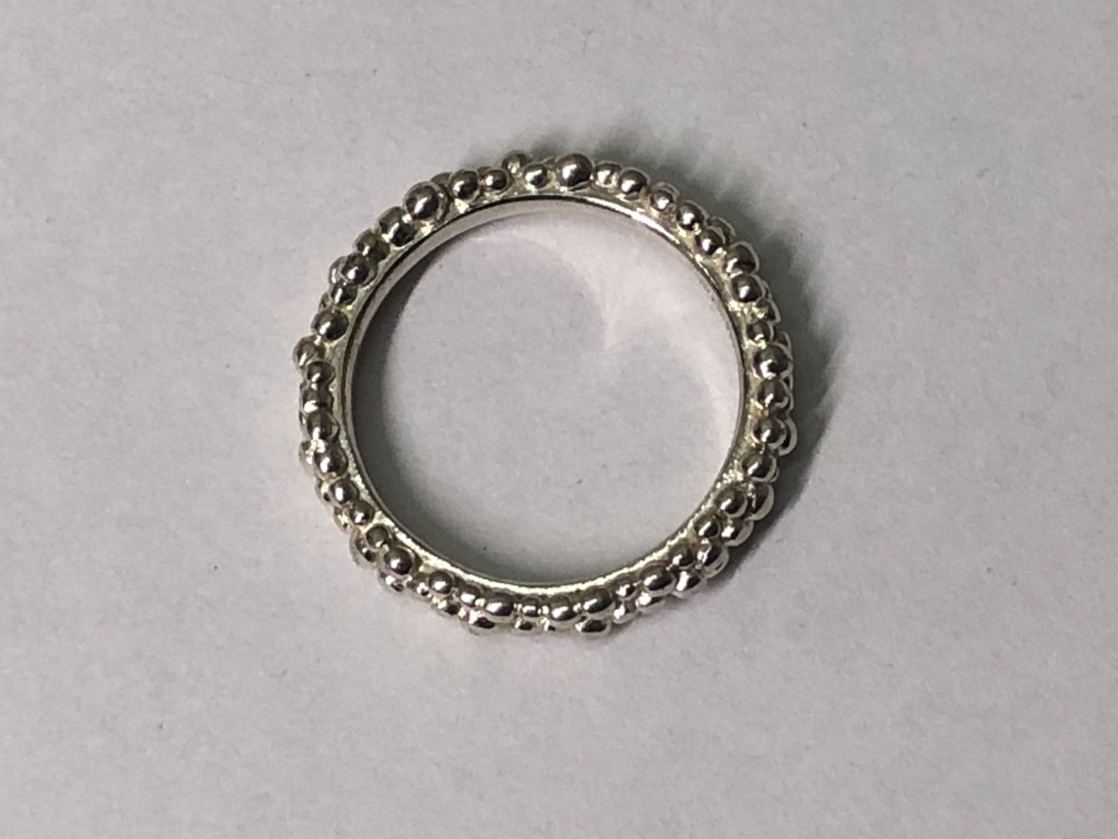 □chieko+ チエコプラス caviar ring つぶつぶリング シルバー