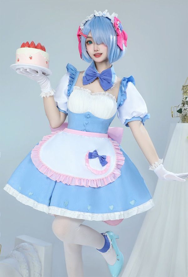 Re ゼロから始める異世界生活 レム コスプレ 衣装