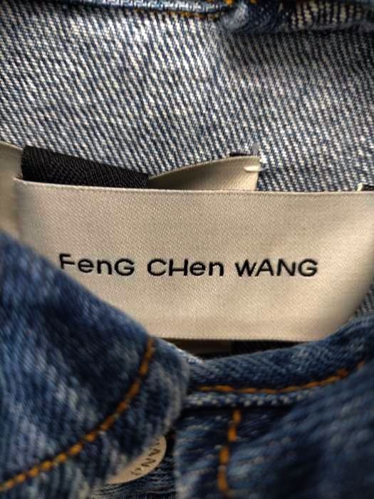 feng chen wang フェンチェンワン shirts ニット L ブルー abitur