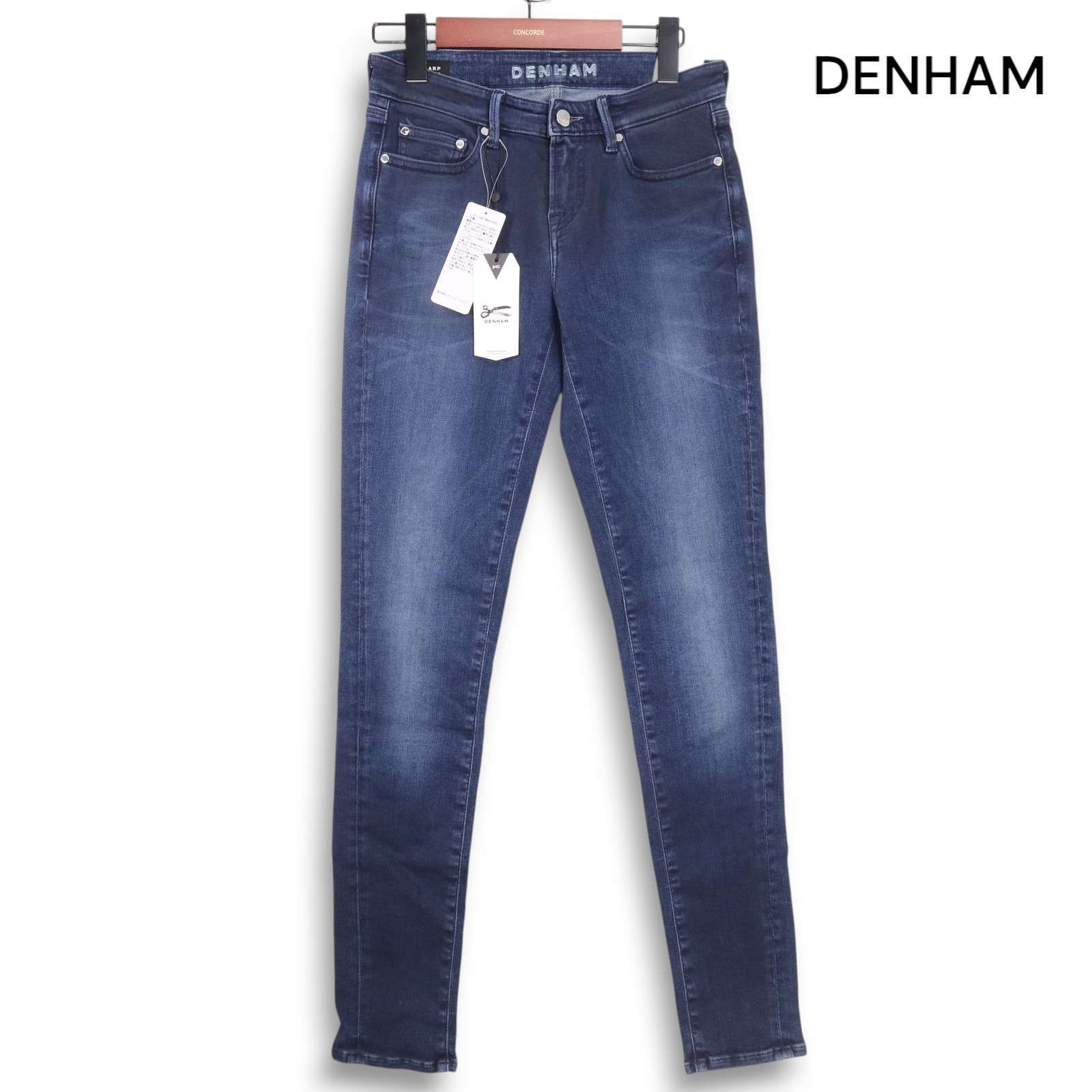 スーパーセール 目玉商品 新品 未使用】 DENHAM デンハム 【SHARP】 USED加工 パンツ