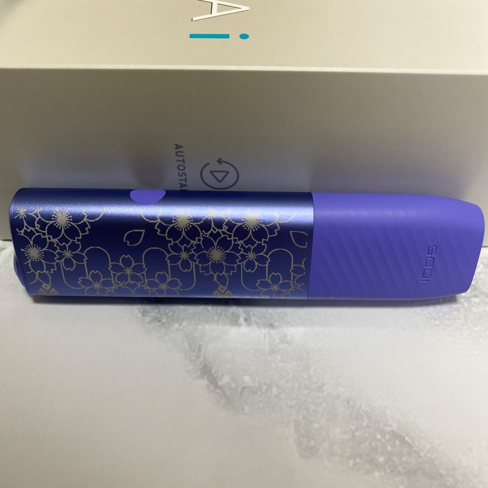 和柄 桜 デザイン レーザー加工 iQOS ILUMA i ONE アイコス イルマ i ワン デジタルバイオレット 紫 ネオン 和柄 和彫り 新型  新品 未使用 送料無料 オリジナル カスタム - メルカリ