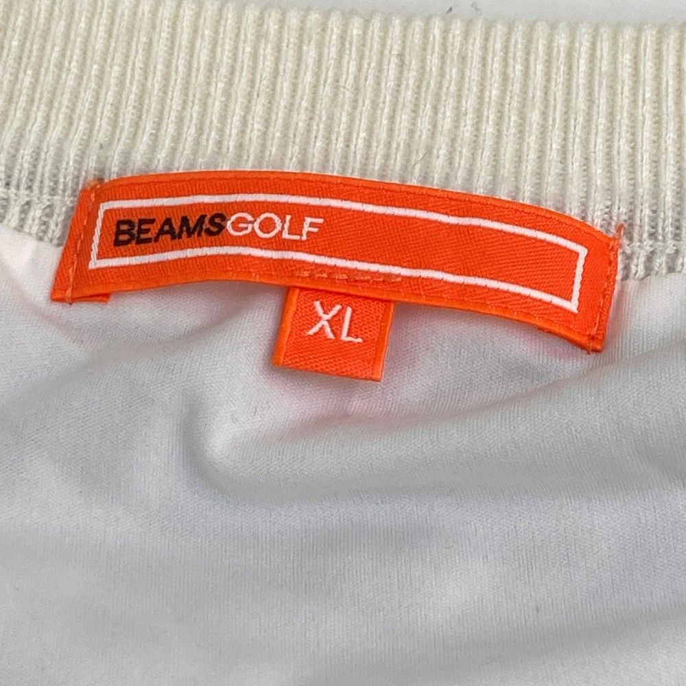 BEAMS GOLF ORANGE LABEL / ロゴ セットアップ パンツ サイズ：XL BEAMS GOLF ビームスゴルフ 裏地付 ニットセーター ロゴ柄
