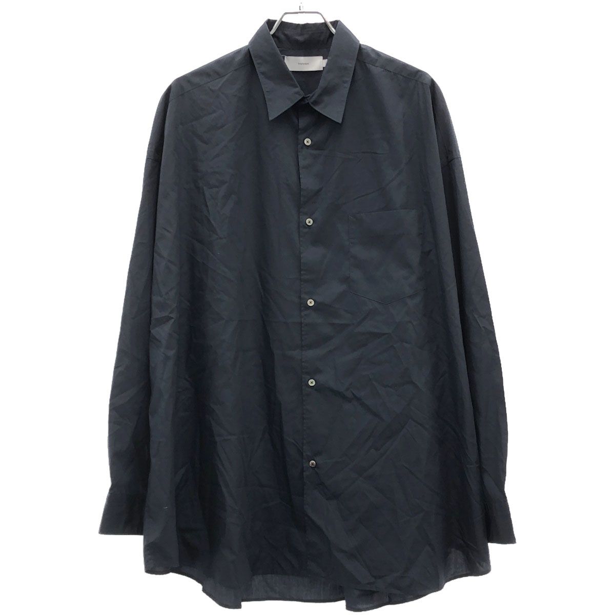 Graphpaper グラフペーパー 24AW Broad L/S Oversized Regular Collar 