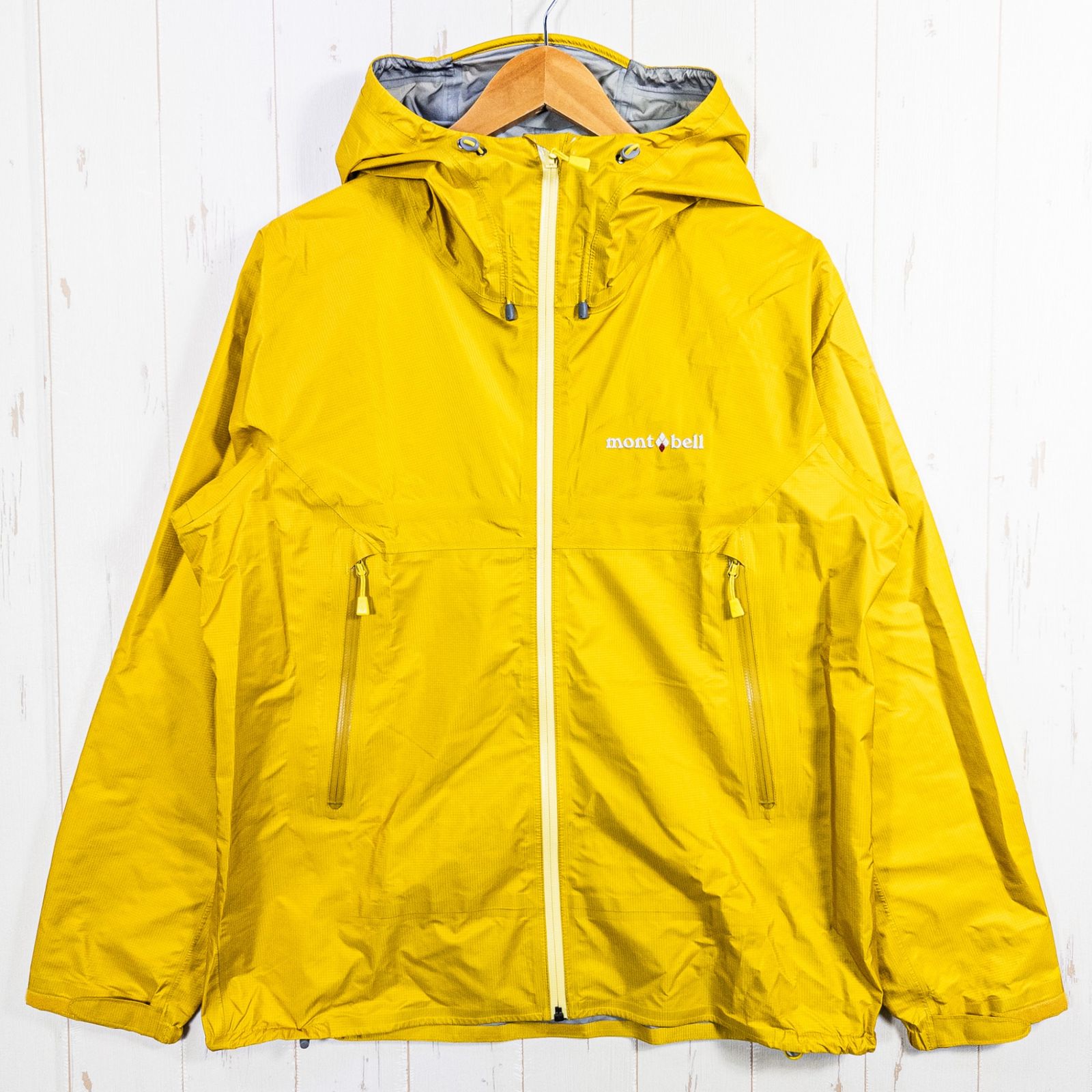 mont bell - モンベル ストームクルーザージャケット パンツ 上下セット 雨具 M 黄色 ストームクルーザー ジャケット Men's｜モンベル