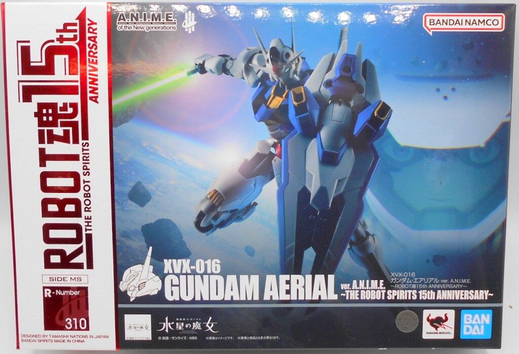 【中古】開封 機動戦士ガンダム 水星の魔女 ROBOT魂 SIDE MS XVX-016RN ガンダム・エアリアル 改修型 ver. A.N.I.M.E. 修正パーツ付き[18][240017615747] ROBOT魂 ＜SIDE MS＞ XVX-016RN ガンダム・エアリアル（改修型