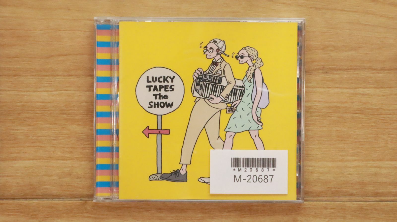(希少!!)LUCKYTAPES サイン入りCD 国内盤CD☆ラッキーテープス/LUCKY TAPES□ THE SHOW 【RYECD250
