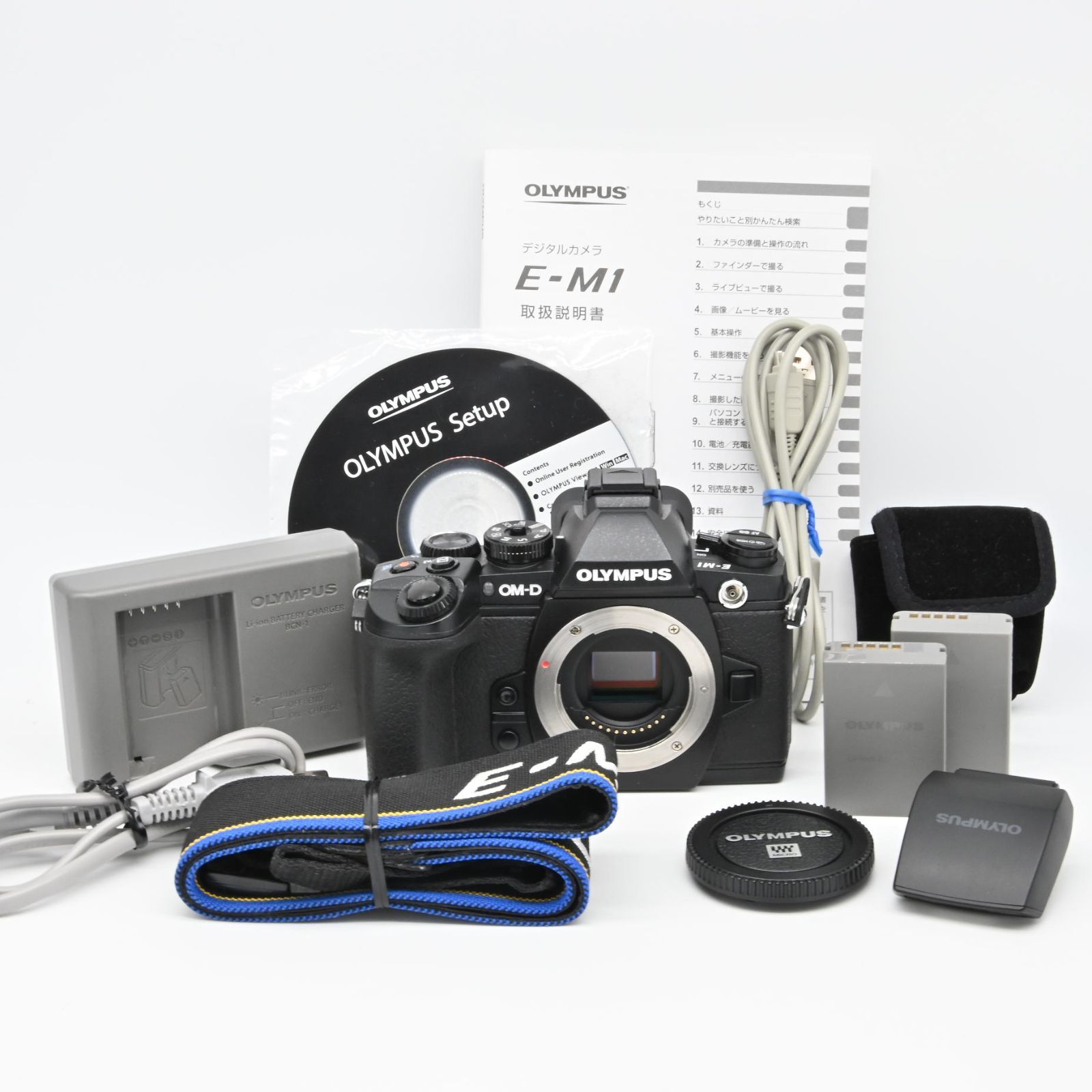 ☆極美品☆OLYMPUS ミラーレス一眼 OM-D M1 ボディ ブラック - メルカリ