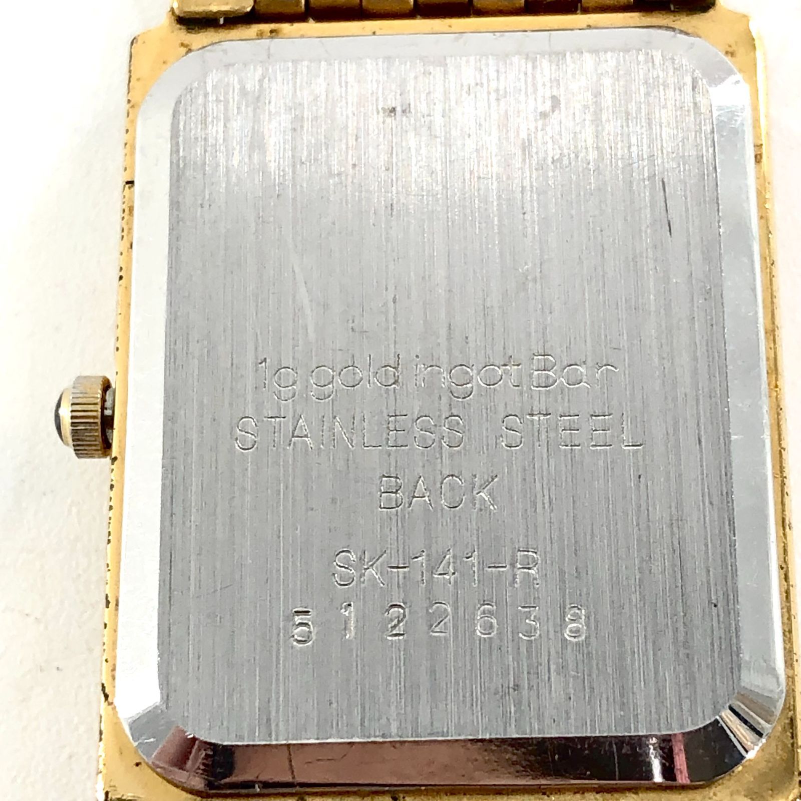 INGOT インゴット SWISS BANK スイスバンク 1g gold bar 999.9 SK-141 