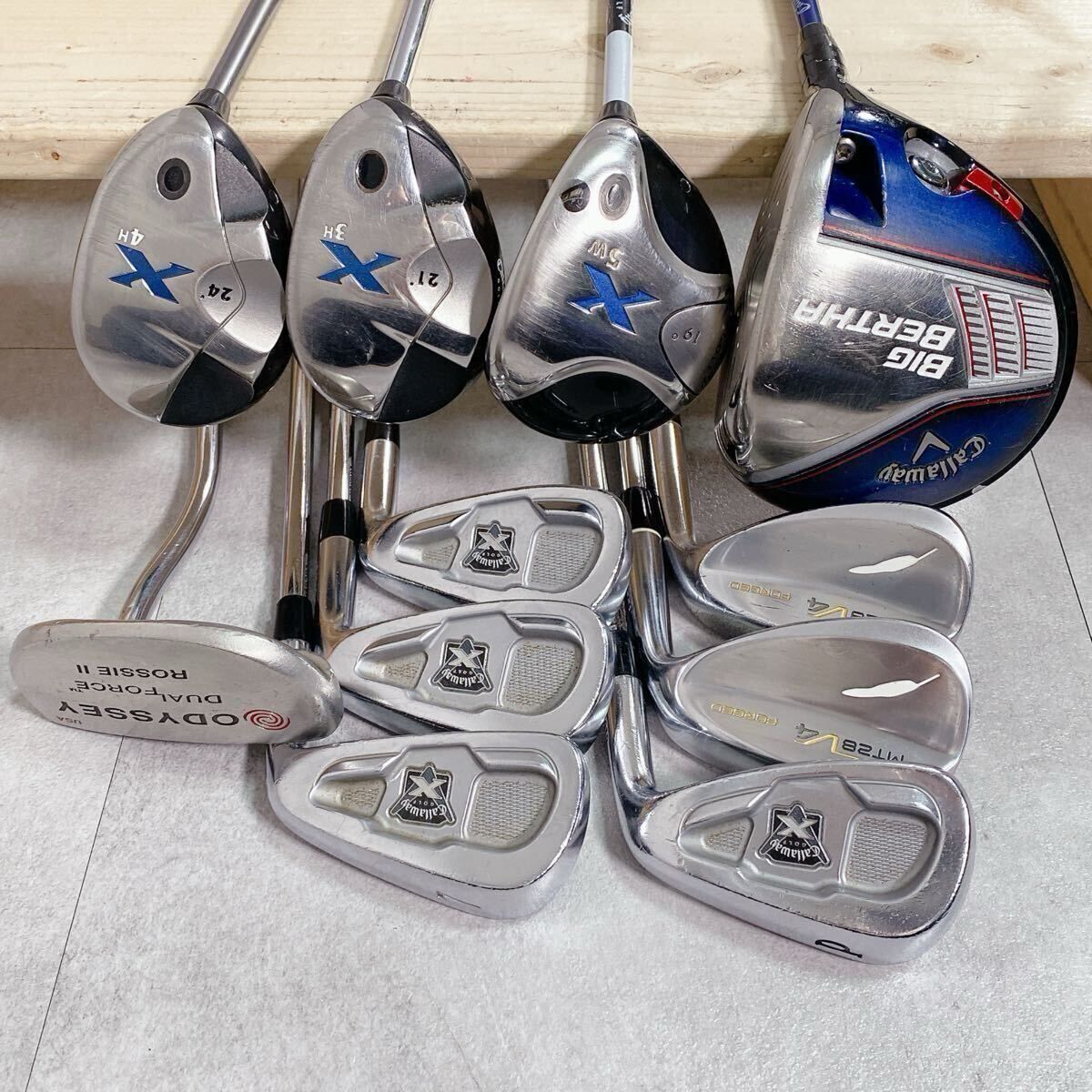 V012 キャロウェイ 他 メンズ ゴルフ クラブ 豪華 セット