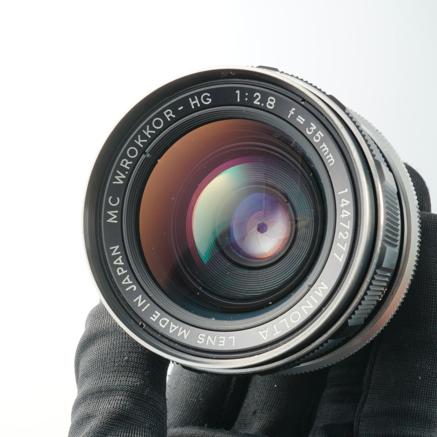 MINOLTA ミノルタ MC -HG 35mm F⁄2.8 単焦点レンズ ミノルタ minolta P