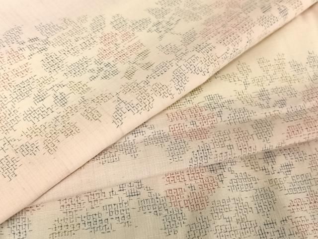 平和屋着物○結城紬 草花文 正絹 逸品 AAAW4264np - メルカリ