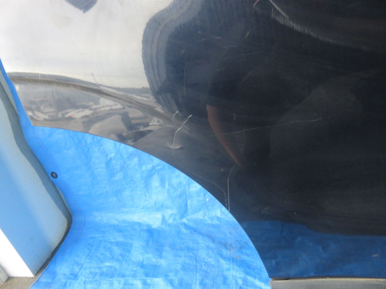 SFC2489 スバル SJ5 SJG フォレスター 純正 右リアドア 後席 右後ドア PWスイッチ 内張り付 黒