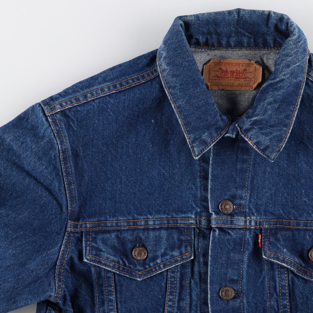 44L 90s Levi's 71506-0216 デニム ジャケット USA製 楽天市場】90s USA製 □ リーバイス 71506 0216 デニム