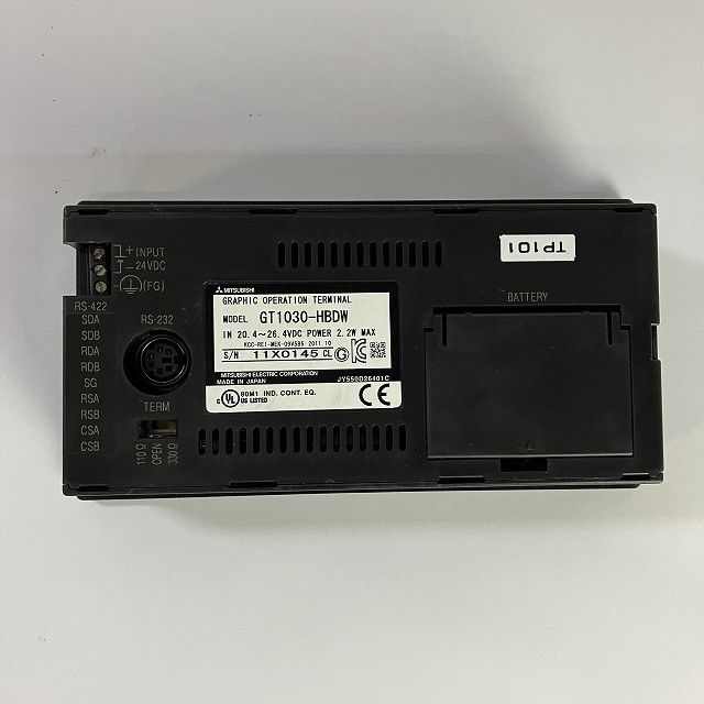 【未使用品】三菱電機 タッチパネル液晶 GT1030-HWDW2 2025年最新】Yahoo!オークション -三菱 gt1030の中古品・新品