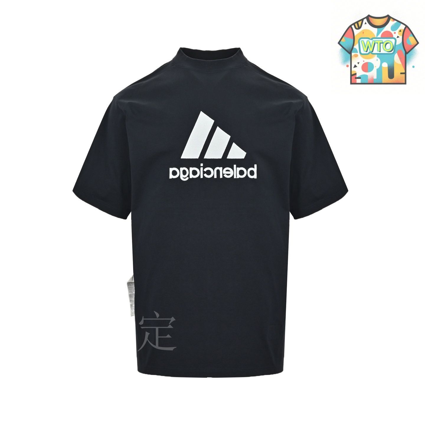 BTS着用【BALENCIAGA】×アディダス コラボ ロゴ ロンT コラボ BALENCIAGA×ADIDAS オーバーサイズ 長袖シャツ ロンT