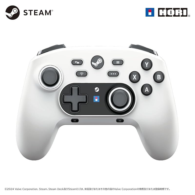 ワイヤレスホリパッド for Steam シャイニーホワイト