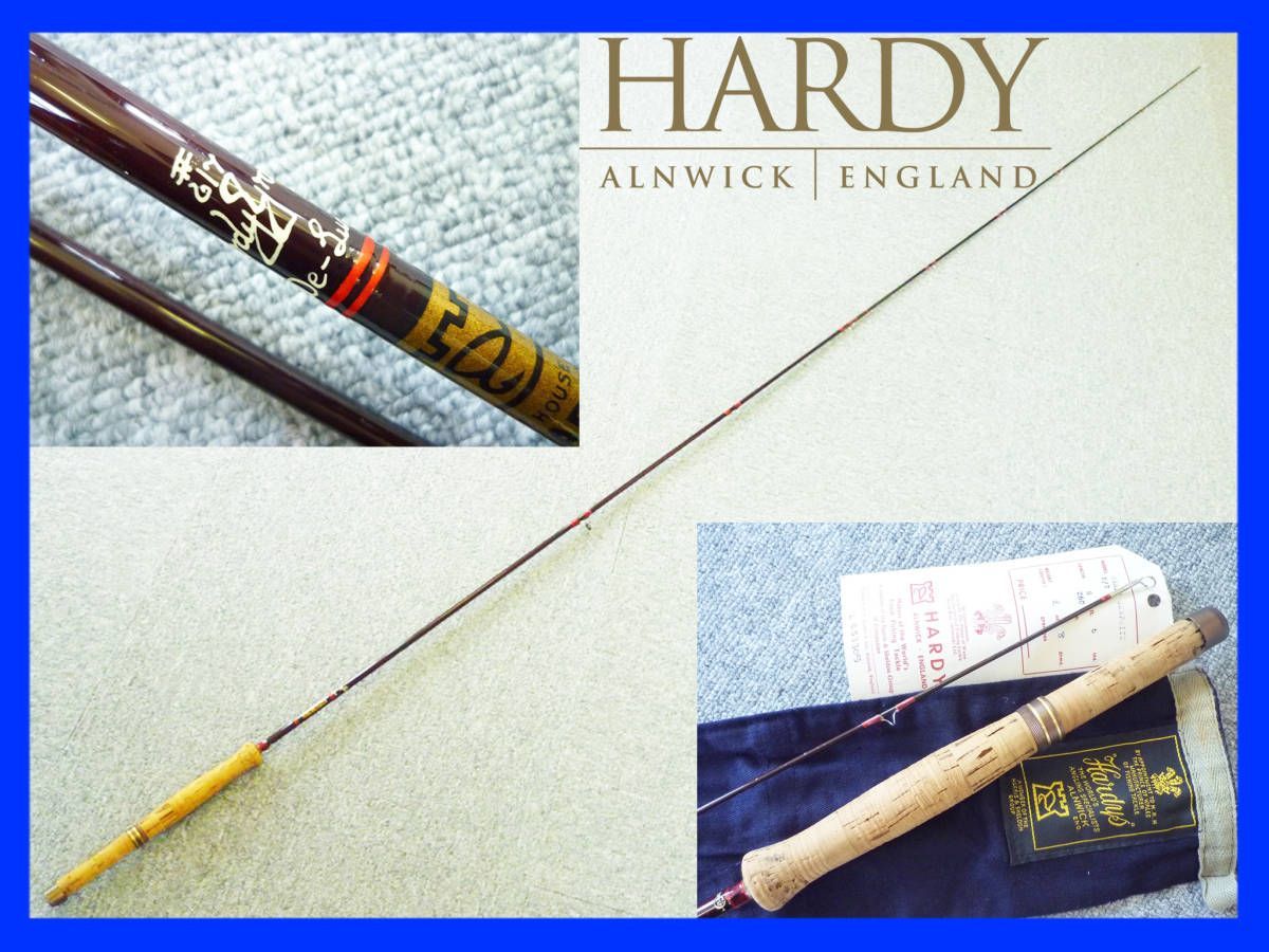 HARDY GRAPHITE 260cm 6/7 ハーディー デラックス グラファイト フライロッド 袋 フィッシング イギリス 英国 ヴィンテージ  レア 必見② - メルカリ