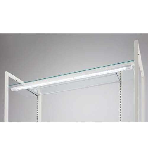 オーバーハング専用ガラス棚セット W90cmタイプ 5mm厚 D40cm用 61-39-11-3 