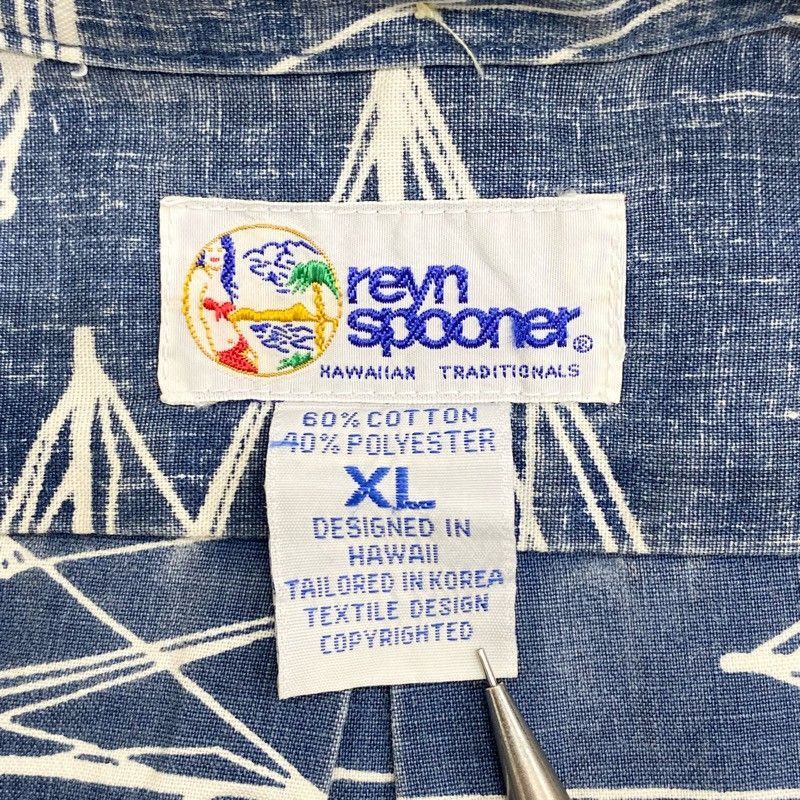 90's US古着 レインスプーナー reyn spooner アロハシャツ