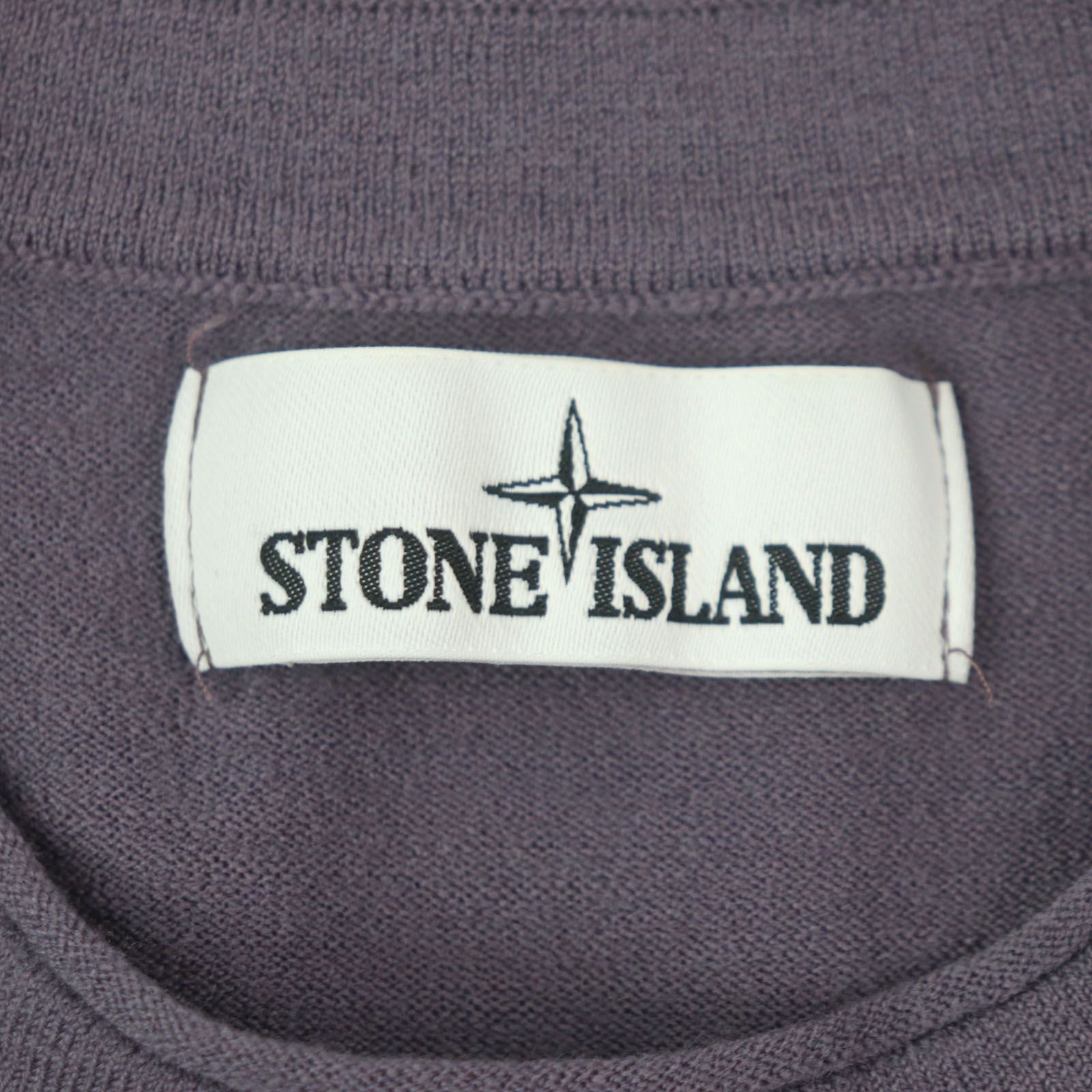 美品 STONE ISLAND ストーンアイランド ワッペン ニットキャップ ウール 羊毛 11668美品・QR鑑定済みストーンアイランド ワッペン スウェット 黒