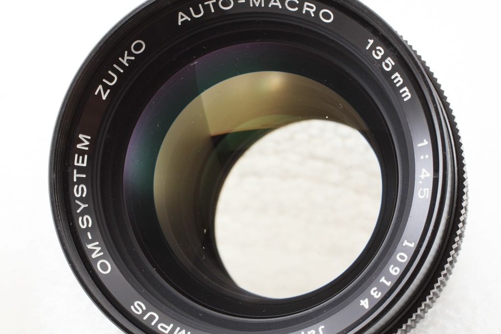 美品 Olympus オリンパス ZUIKO AUTO-MACRO 135mm F4.5 単焦点 レンズ