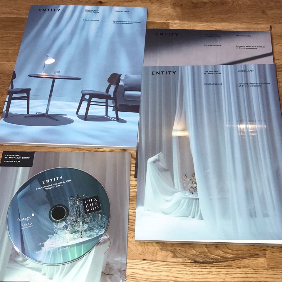 チャ・ウヌ 直筆サイン「ENTITY」EACH ver. - メルカリ