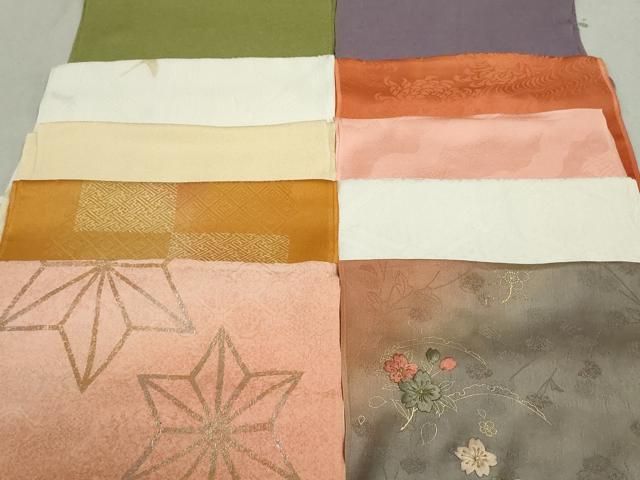 平和屋着物 和装小物 帯揚げ10枚セット 正絹 DAAV8208by