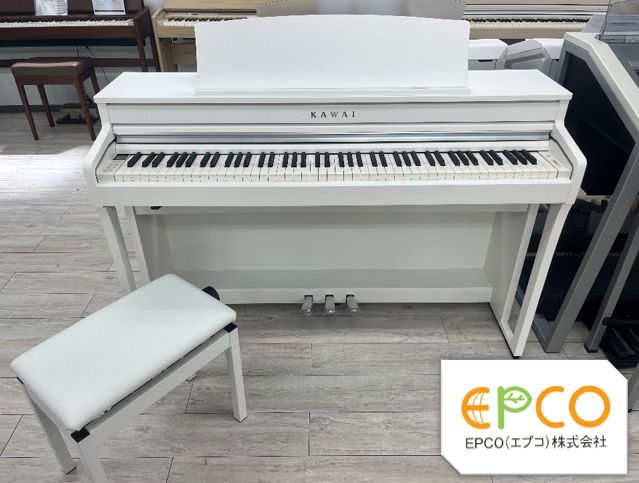 カワイ　電子ピアノCA4900GPW　21年製 電子ピアノ】KAWAI CA4900 2021年製 木製鍵盤