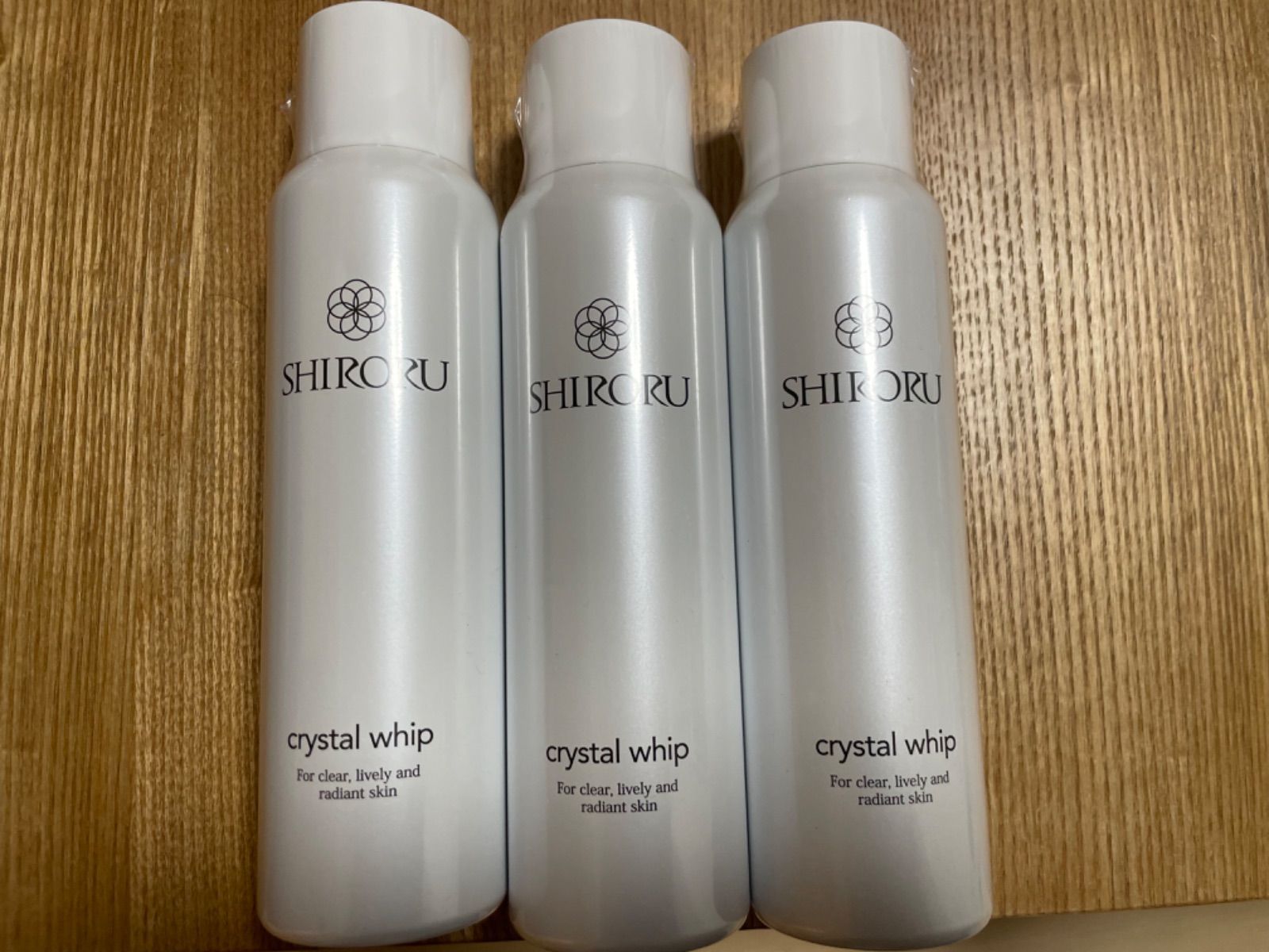 SHIRORU クリスタルホイップ 3本セット シロル スキンケア3点セット