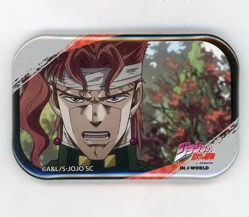 中古】バッジ・ピンズ(キャラクター) 花京院典明(包帯) カド丸缶バッジ