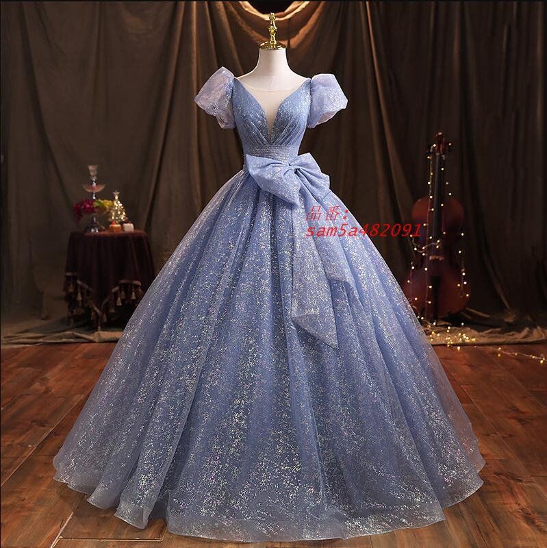 ロングドレス 演奏会用 パーティードレス 結婚式 ドレス ステージドレス マキシ丈 ピアノ 発表会 成人式 大人 20代30代40代 コー合唱衣装 am5a482091