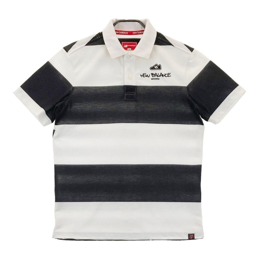 サイズ：2 NEW BALANCE GOLF ニューバランス 半袖ポロシャツ ボタン