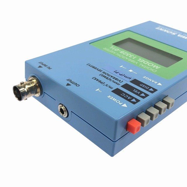 ここでご注文へようこそ! ♥品 昭和測器 携帯型振動計 ポータブル振動計 デジバイブロ MODEL-1332B-01L 高感度タイプ 振動計測器113536