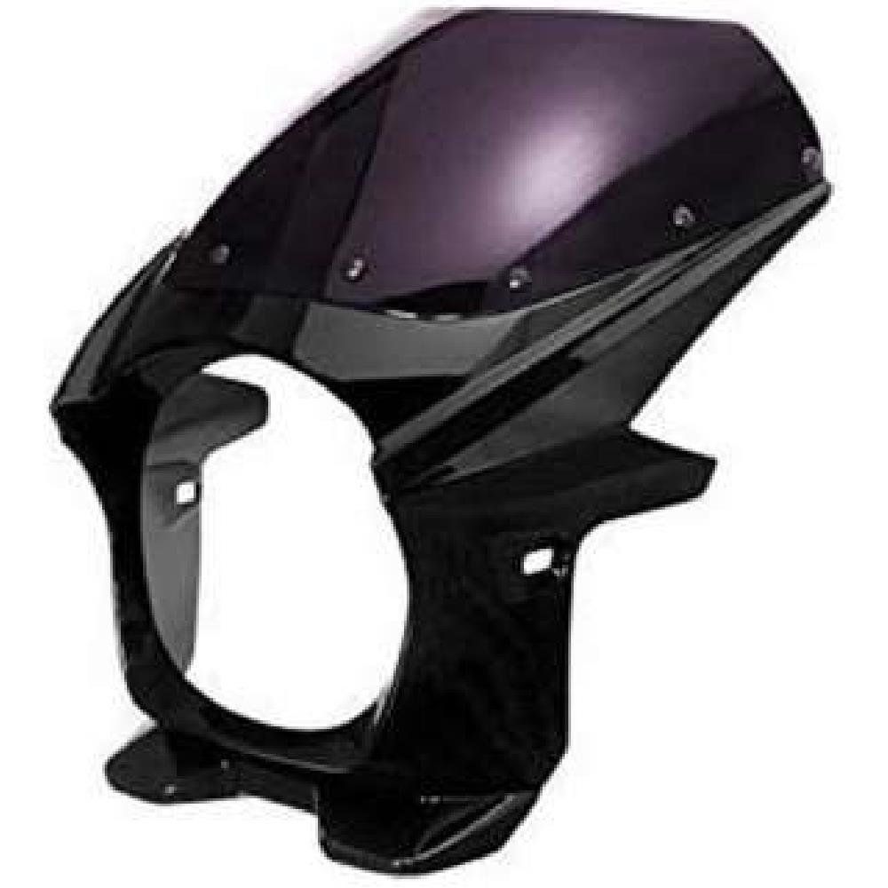 【特価セール】バイクパーツセンター(Bike Parts Center) ビキニカウル 汎用 φ180 ブラック 308702