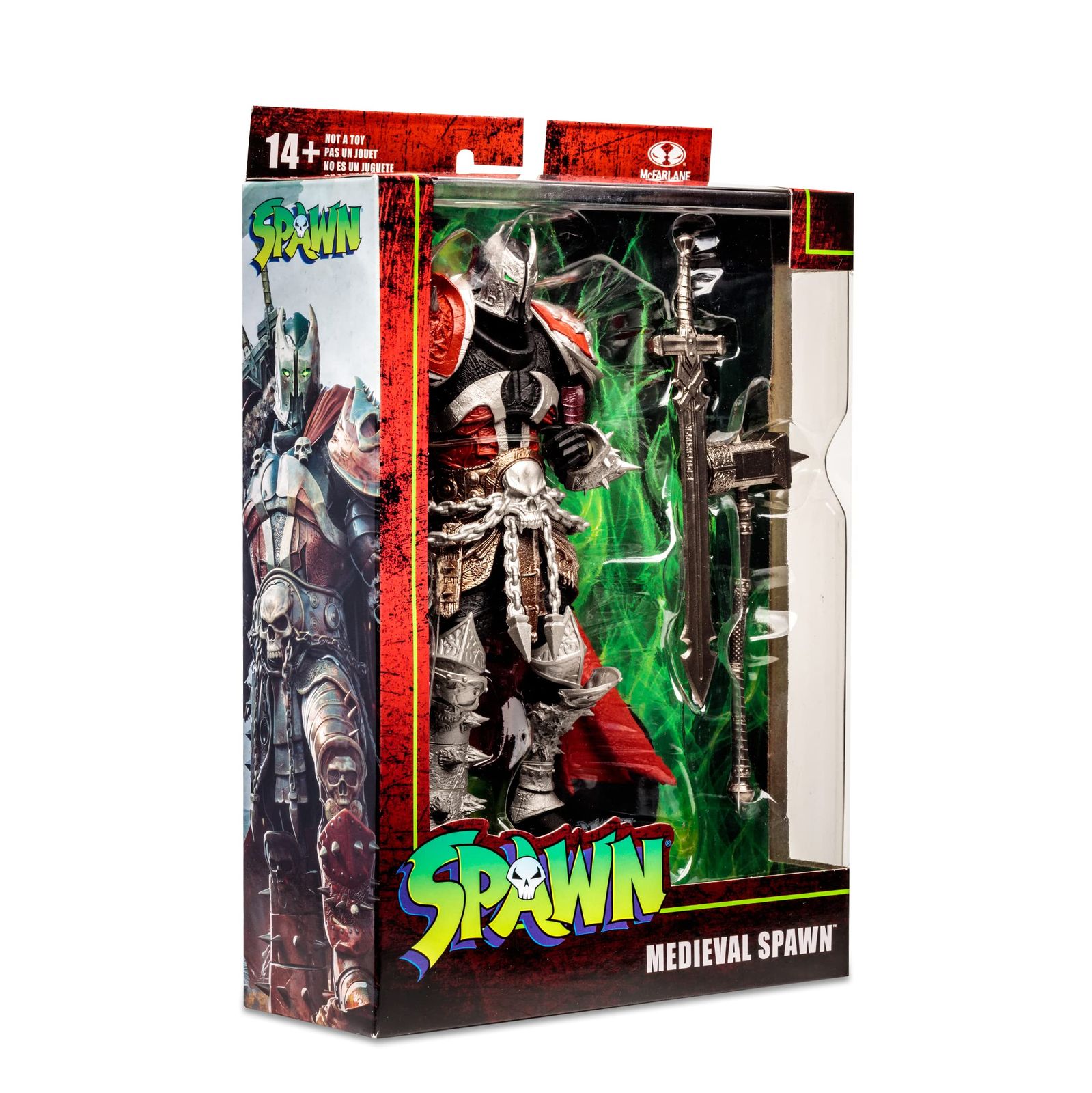 McFarlane Toys - スポーン - 7インチ 中世のスポーン アクション 