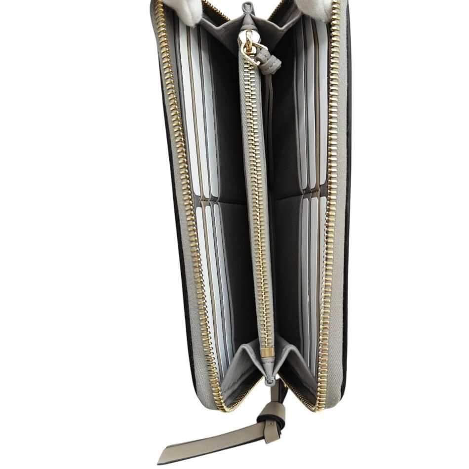 未使用品】Chloe クロエ 財布 長財布 ロングウォレット レザー グレー  