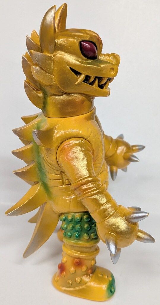 東映レトロソフビ　キカイダー　ゴールドウルフ フィギュア メディコム・トイ 東映レトロソフビコレクション 人造人間
